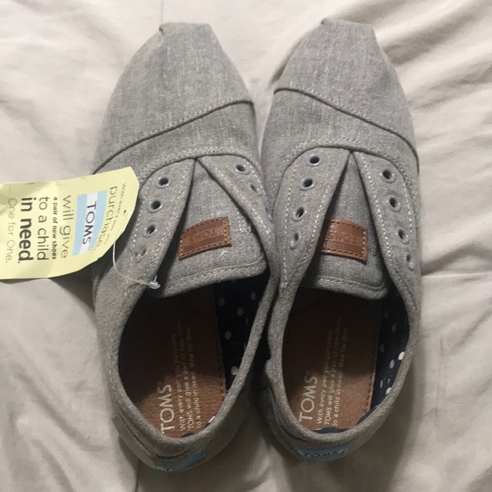 Toms grey hemp shoes